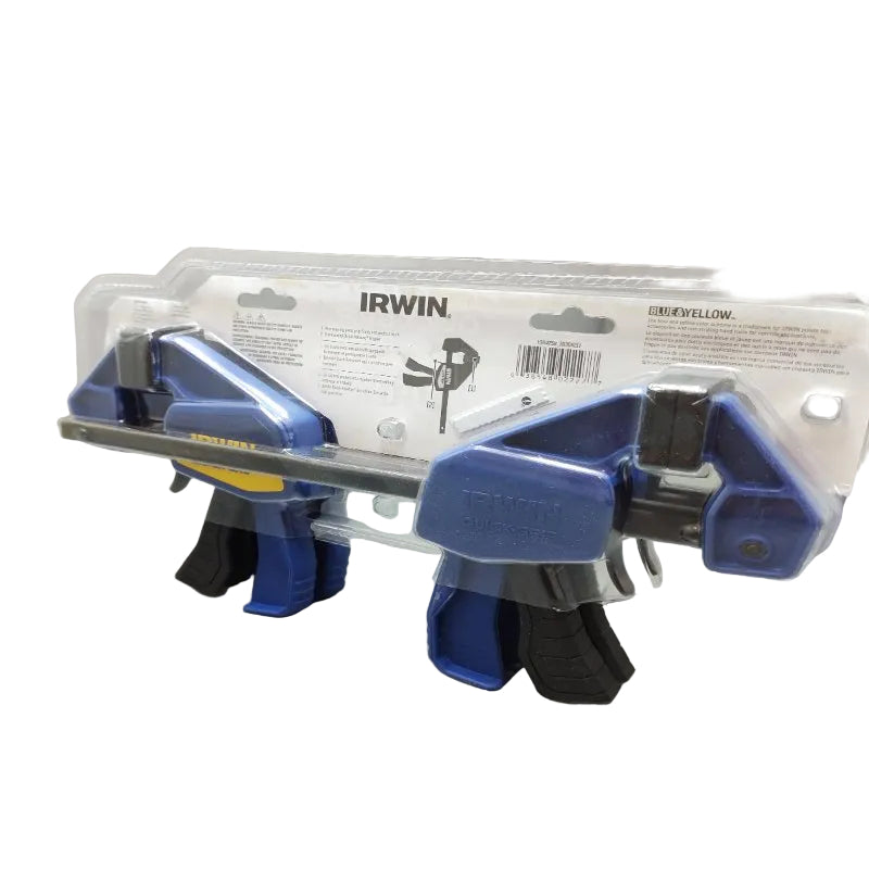 Prensa Rápida Irwin Quick-Grip de 6 Pulgadas, Paquete de 4 Unidades