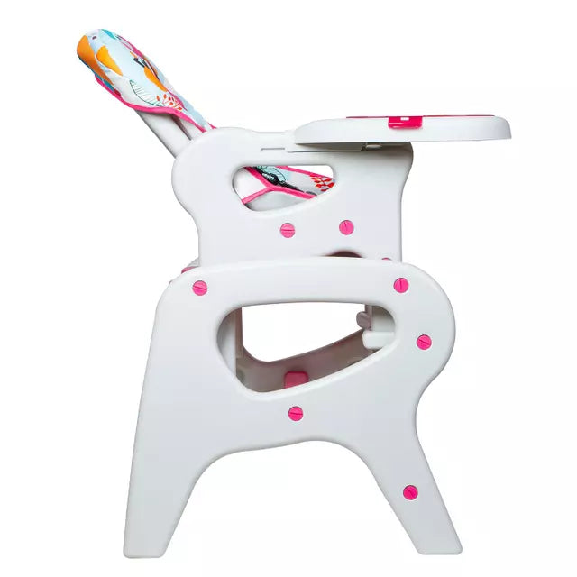 Silla de comer BBQOOL Eat&Fun Rosado
