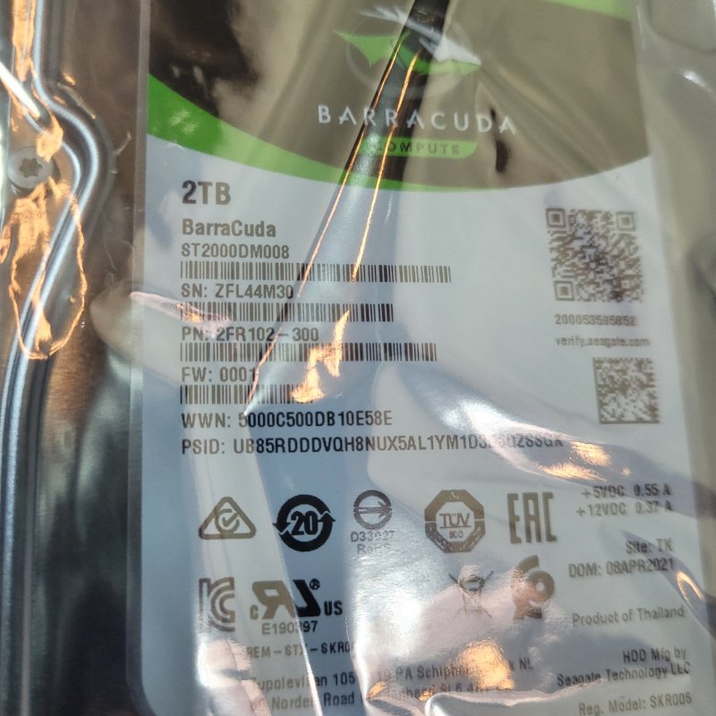 Disco Duro 2tb Seagate Contains St2000dm008