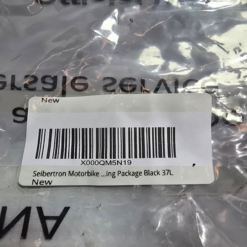 Mochila Para Motociclista O Para Uso En Deportes De Exteriores Seibertron Maque Negro 37 Litros