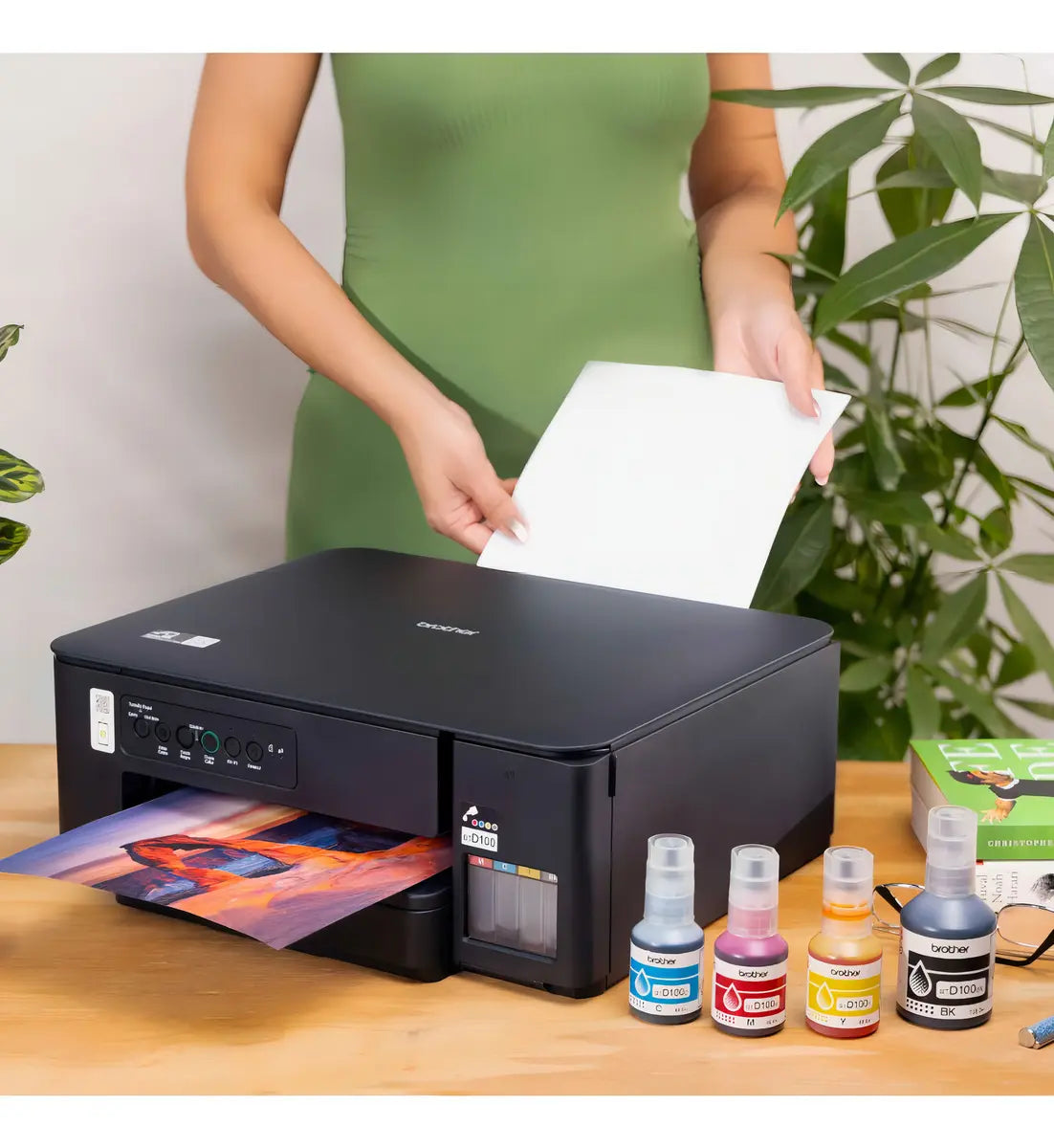 Multifuncional Brother DCP-T430W Negro