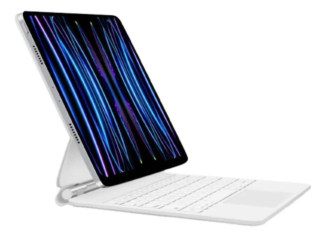 Teclado Magnético para iPad Pro 11" Blanco