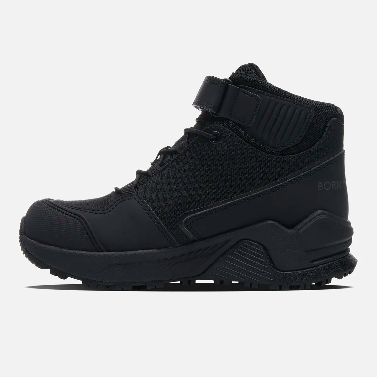 Zapatillas Lippi Motion Mid Kids B-Dry – Negro, EUR 32 / 21 cm, Unisex