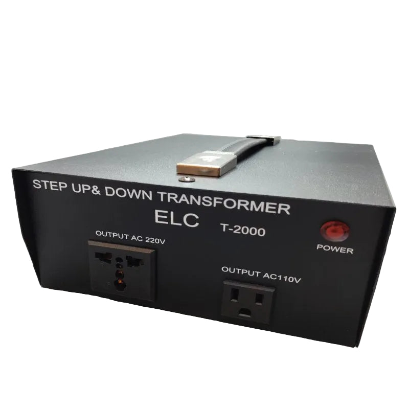 Convertidor De Voltage Elc T-2000 Elevador Reductor 2000 Vatios 110v/220v