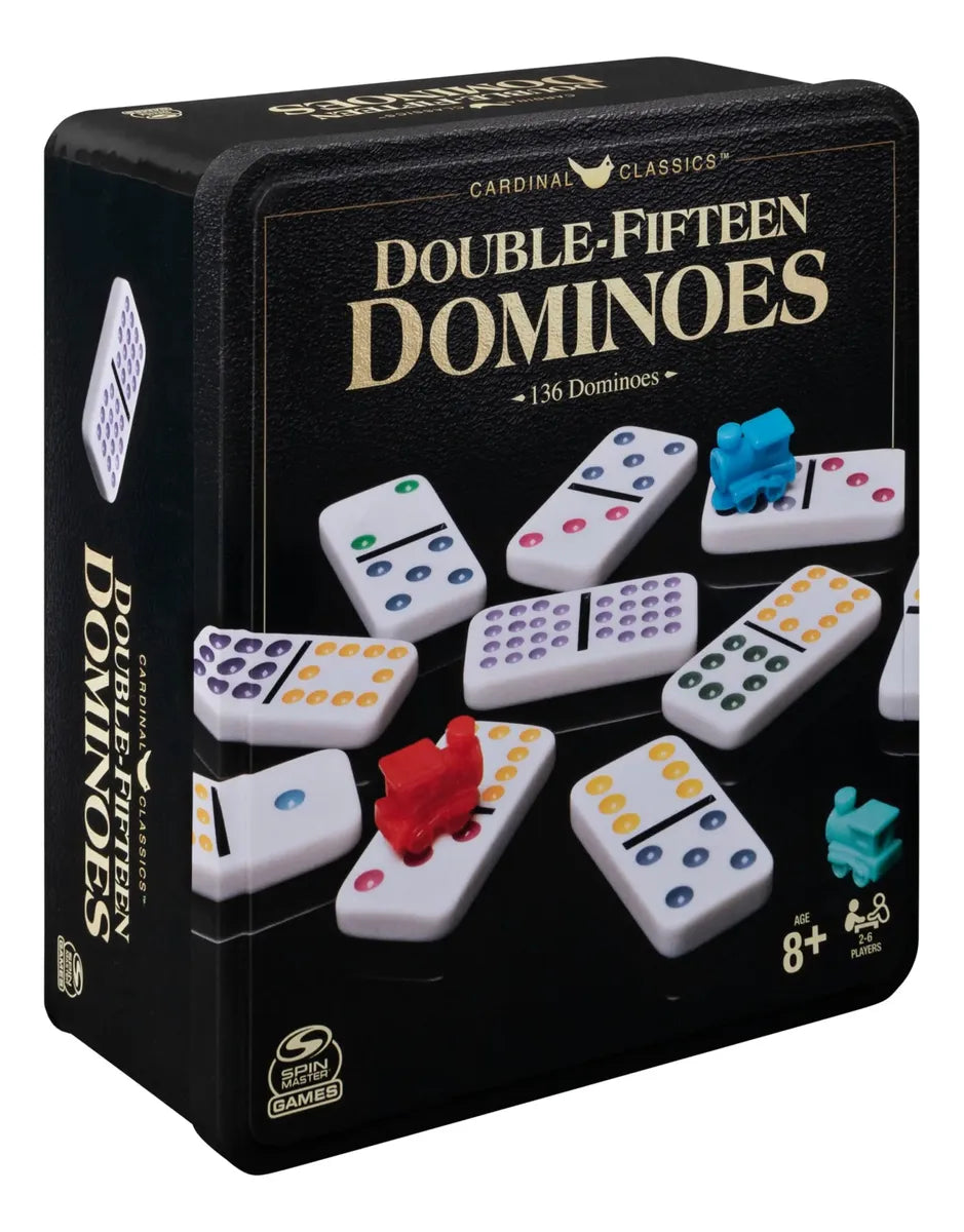 Juego de Mesa Spin Master Games Dominós Double-Fifteen