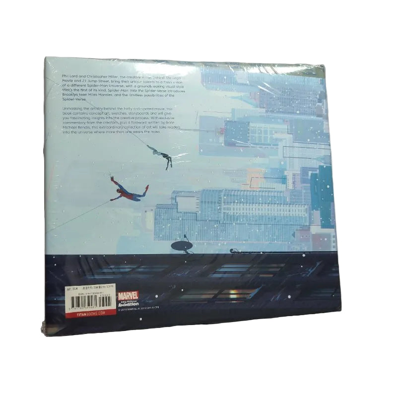 Libro Spider-Man Marvel Un Nuevo Universo El Arte De La Película Unidad