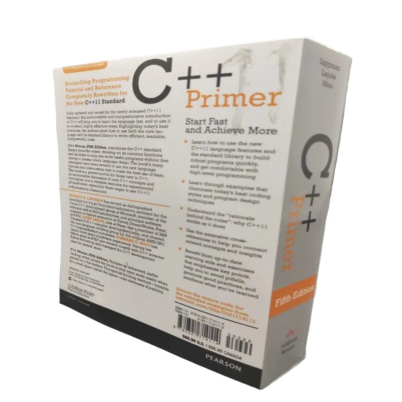 Libro Lippman Stanley Introducción A Cc++ 5ta Edición En Ingles