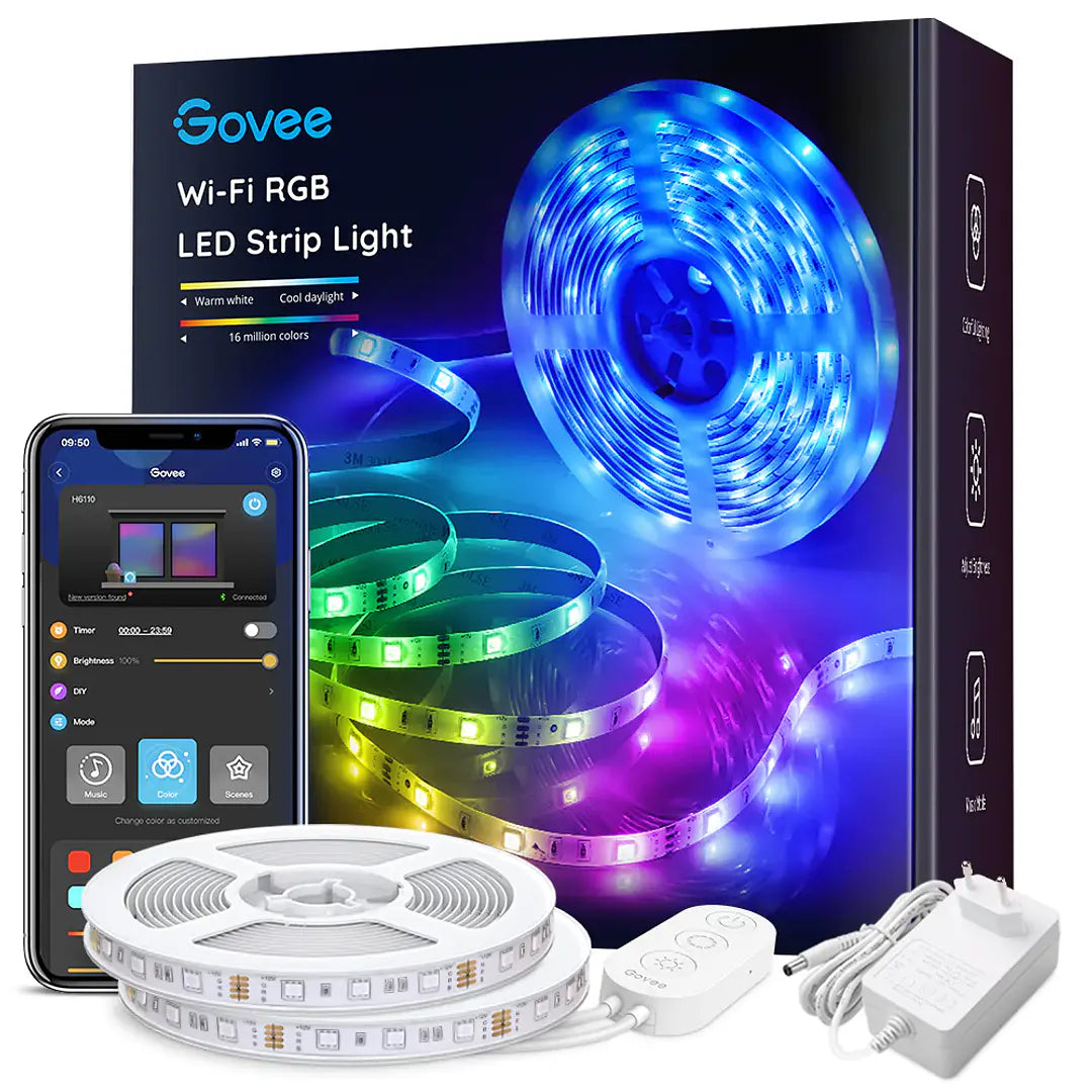 Tira de Luces LED Inteligente Govee Wi-Fi RGB