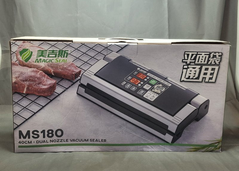 Selladora Al Vacío  De Doble Boquilla Magic Seal Ms180 40cm