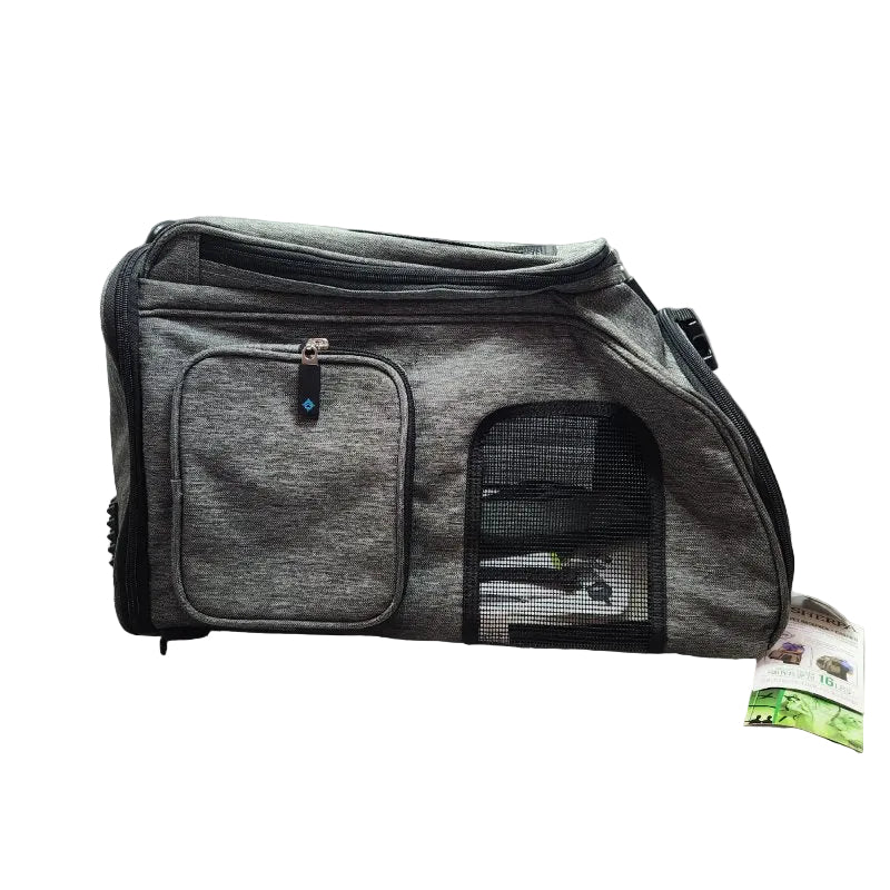 Mochila De Viaje Para Mascotas Sherpa 55528 /  2  En 1 Gray M