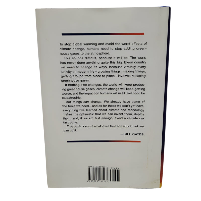 Libro Bill Gates How To Avoid A Climate Disaster