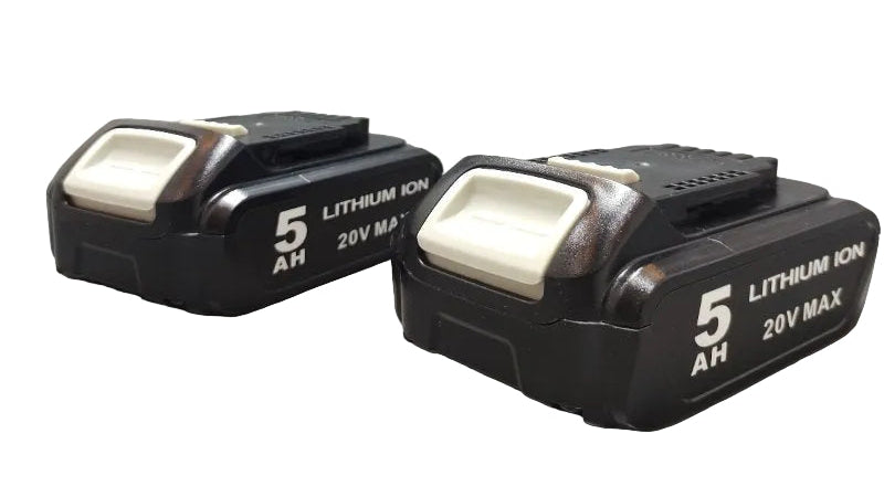 Set Repuesto para Batería Dewalt Lasica 20V 5.0Ah - Compatible con DCB205-2, DCB204-2, DCB206-2