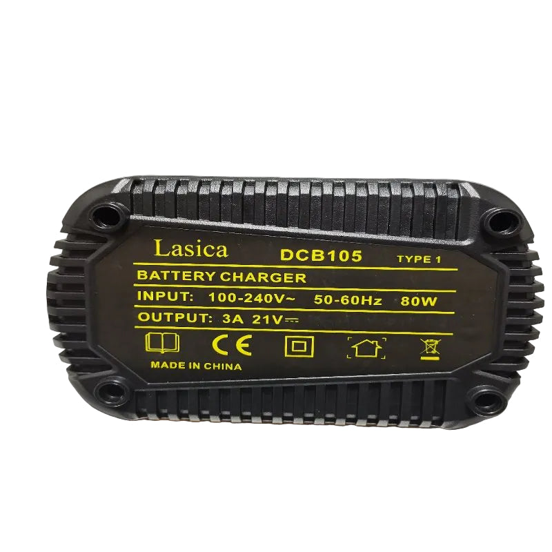 Cargador De Batería Lasica Dcb105 Dcb205 Dcb201 Dcb203 12v Y 20v  Max