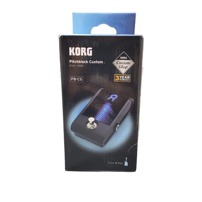 Pedal Tuner Korg Pitchblack Custom  Pb-Cs