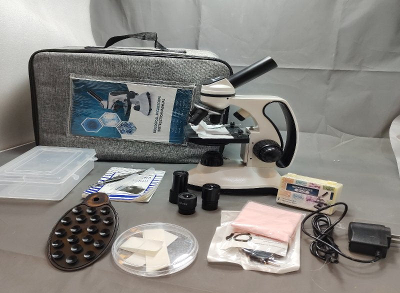 Microscopio Monocular Bebang Aumento De 40x-2000x