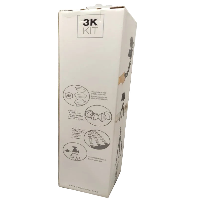 Trípode Para Cámara Joby Jb01507 Gorillapod 3k Kit Negro