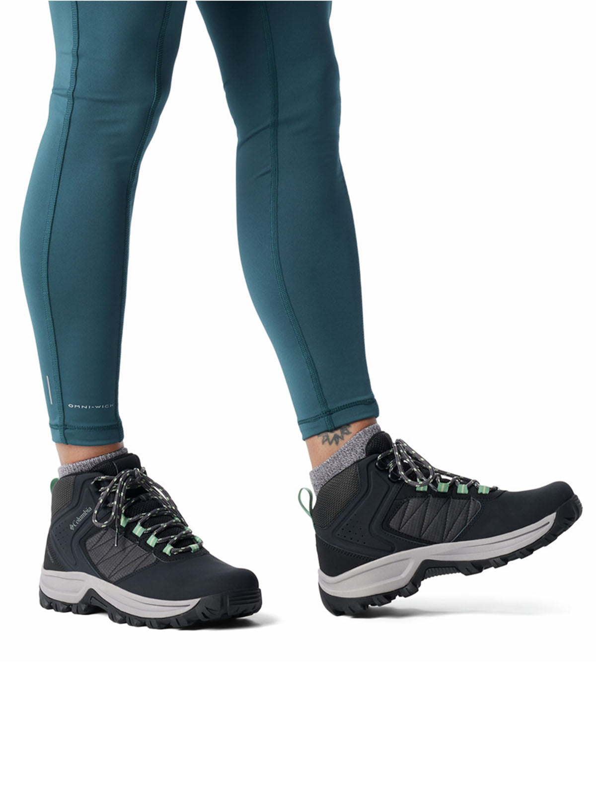 Botín Columbia Transverse Hike Waterproof Negro Talla 8 US Mujer