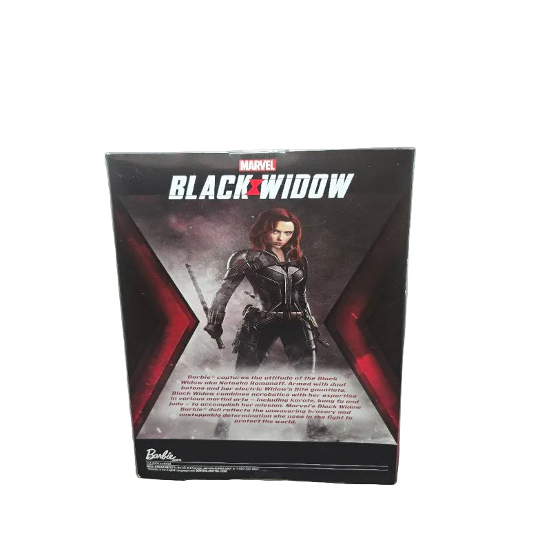Muñeca Barbie Marveløs Black Widow Mattel Gly31