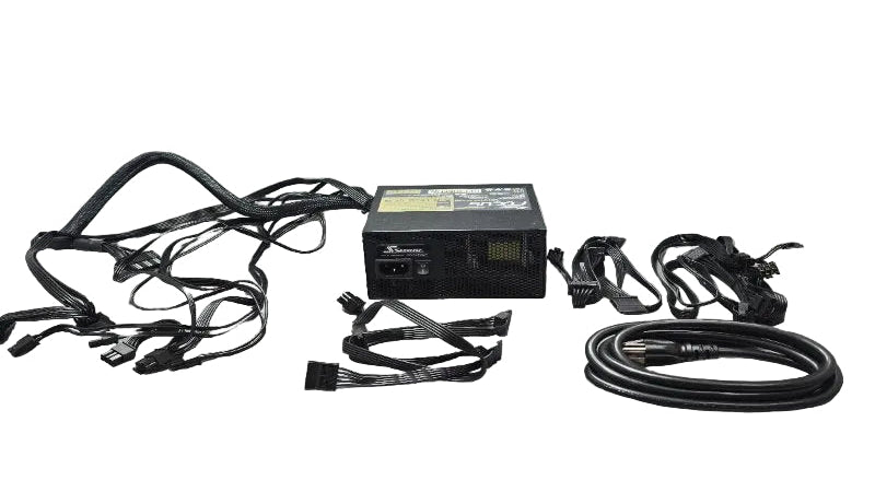 Fuente De Poder Semi Modular  80 Plus Gold Seasonic Focus Gm-850 Negro 850 W