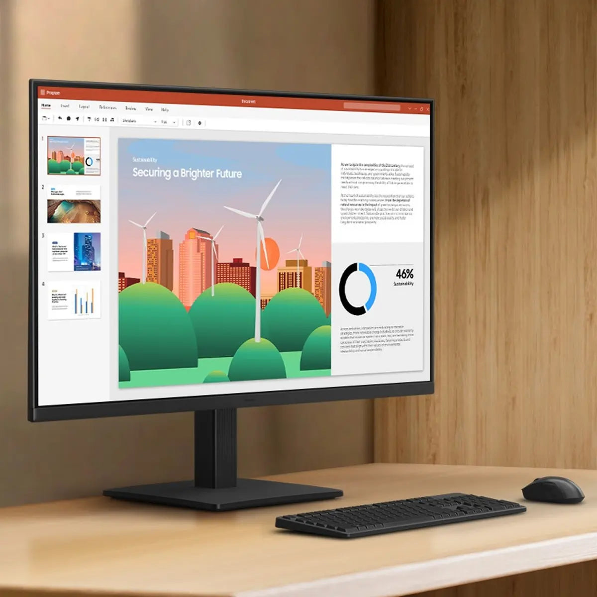 Monitor S3 Samsung S24D366GAL 24" Full HD