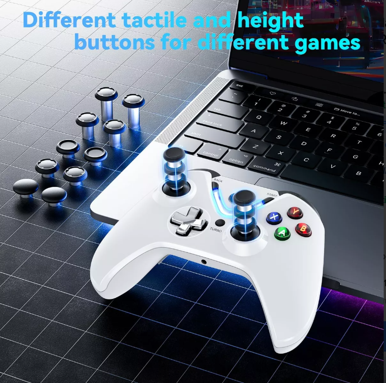 Joystick Inalambrico Hd-65 Blanco