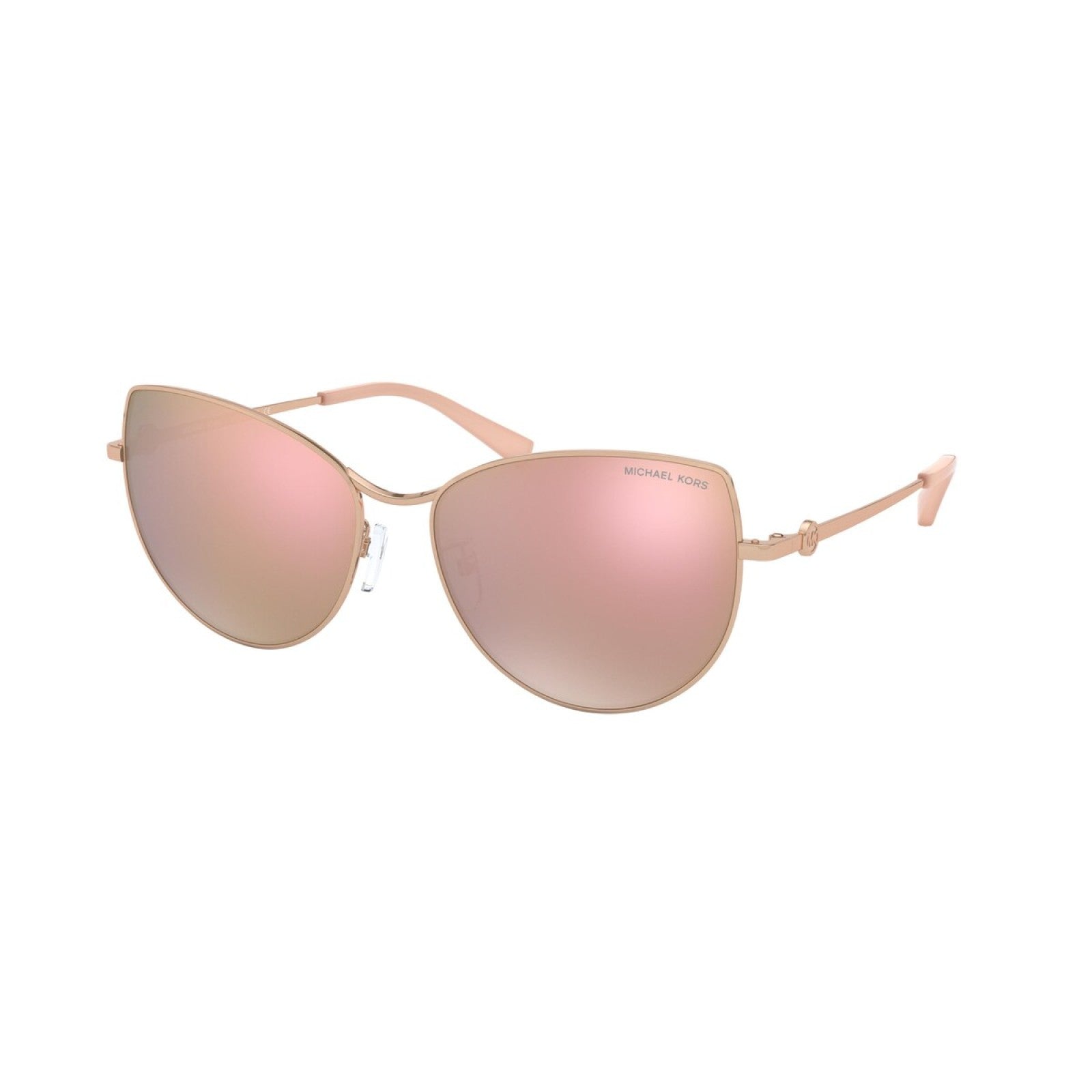 Paquete Con Kit De Gafas De Disenador Michael Kors Mk 1062 Cateye Gold/Rose