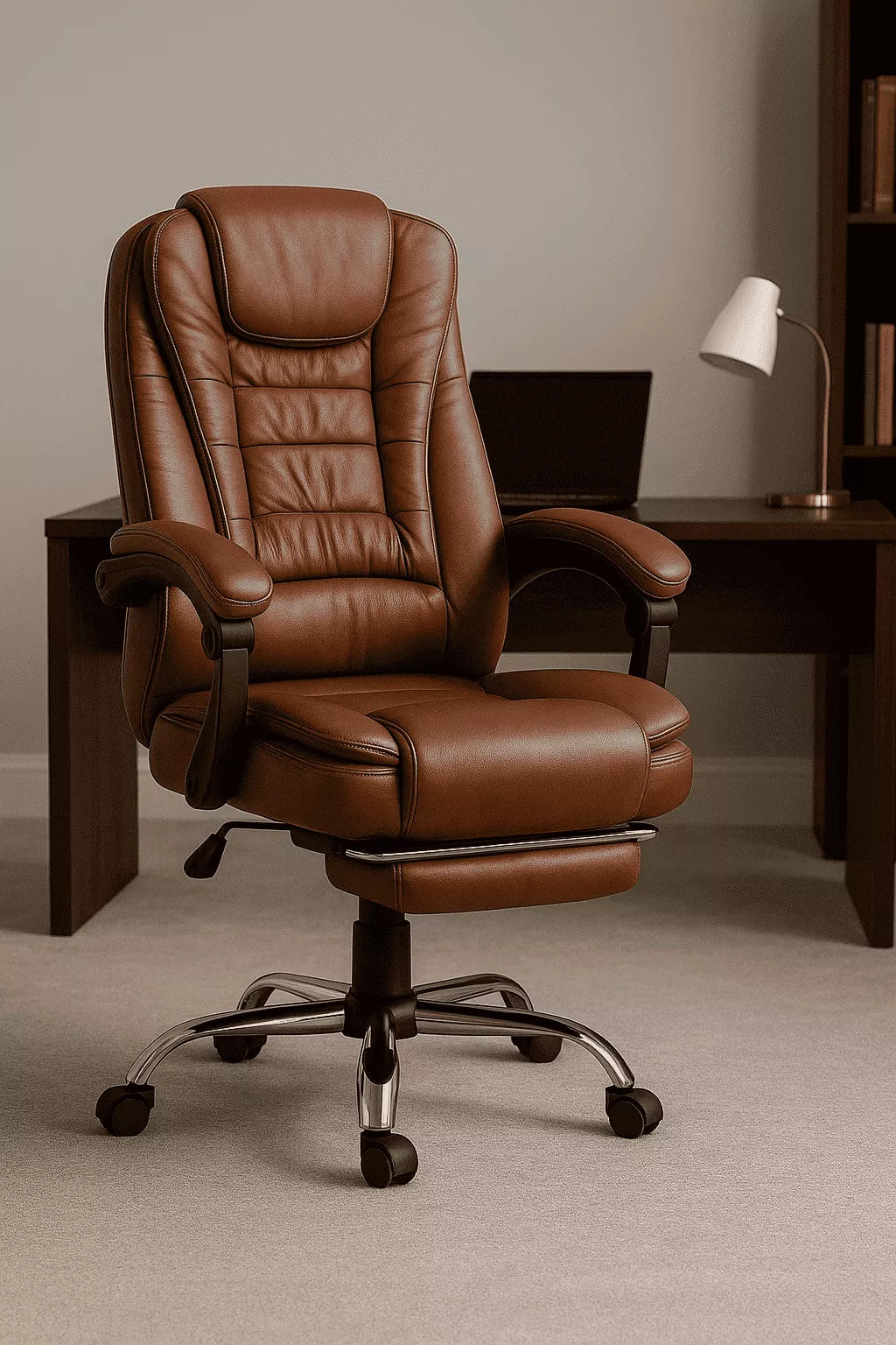 Silla de Oficina Vitelio Giovanni Café