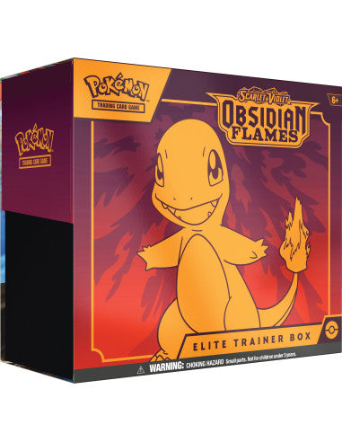 Caja Elite Trainer Pokemon Scarlet & Violet Obsidian Flames