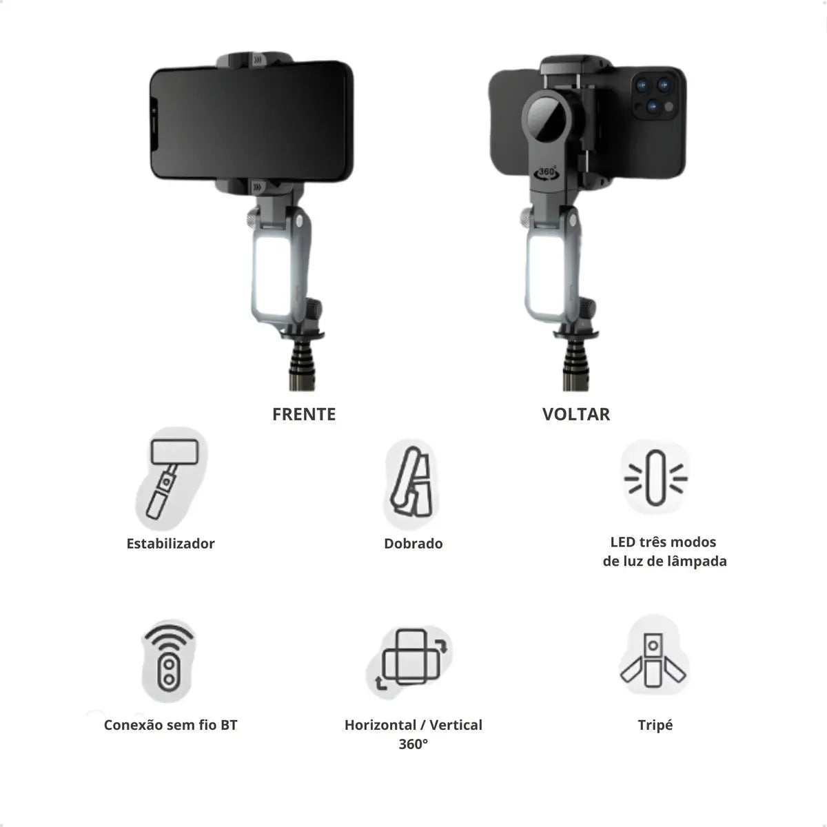 Estabilizador Electrónico Gimbal Q18