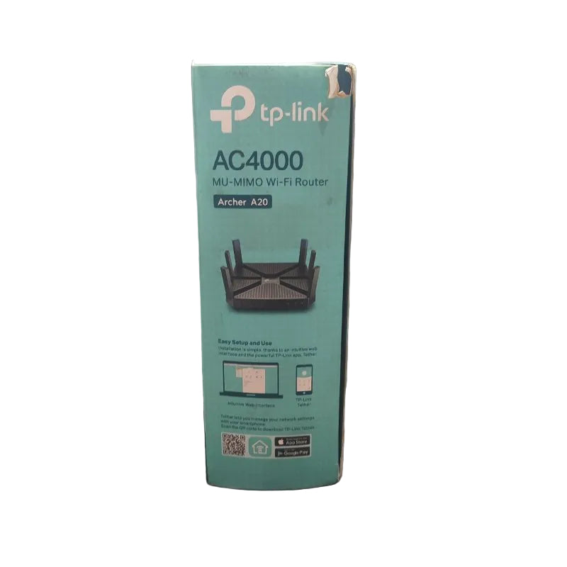Router Wi-Fi Inteligente Tp-Link Mu-Mimo Ac4000 Archer A20
