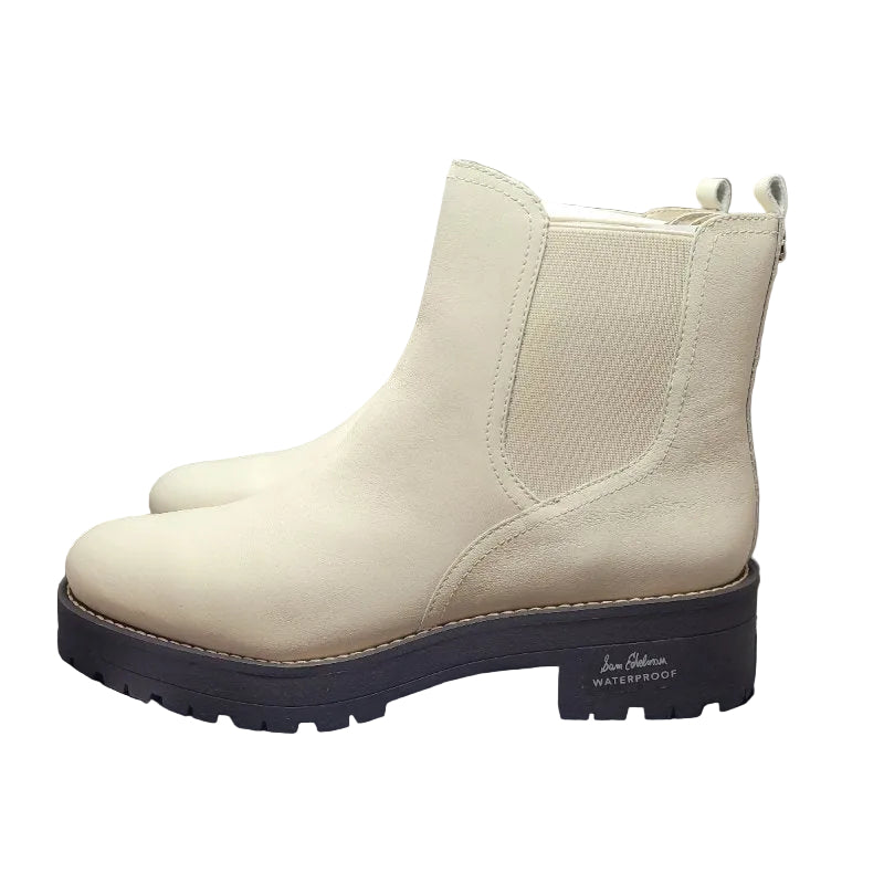 Botín  Cuero Sam Edelman H1399l4900 Blanco Eur 40.5 Femenino