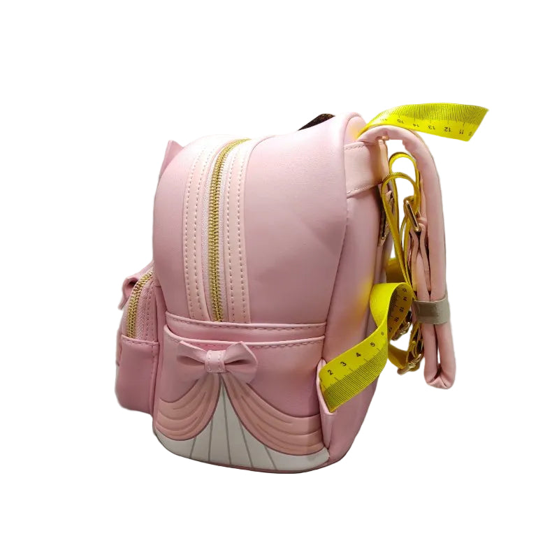 Mochila Pequeña Disney Loungefly Cenicienta + Bolsa De Regalo Rosa