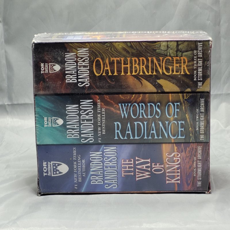 Set Libro Brandon Sanderson The Way Of Kings Words Of Radiance Oathbringer