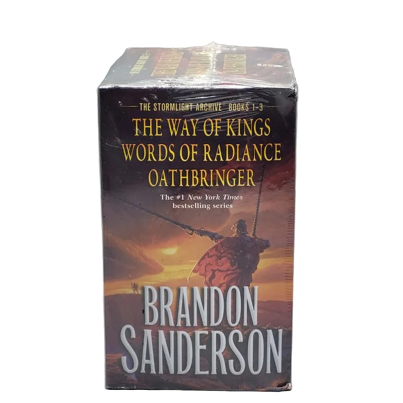 Set Libro Brandon Sanderson The Way Of Kings Words Of Radiance Oathbringer