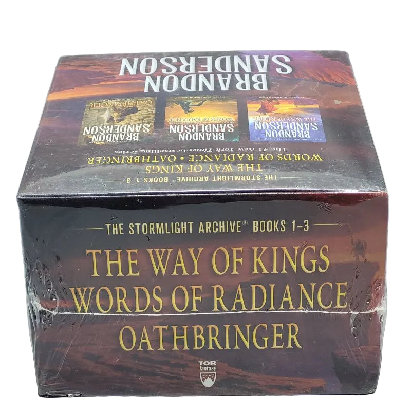 Set Libro Brandon Sanderson The Way Of Kings Words Of Radiance Oathbringer