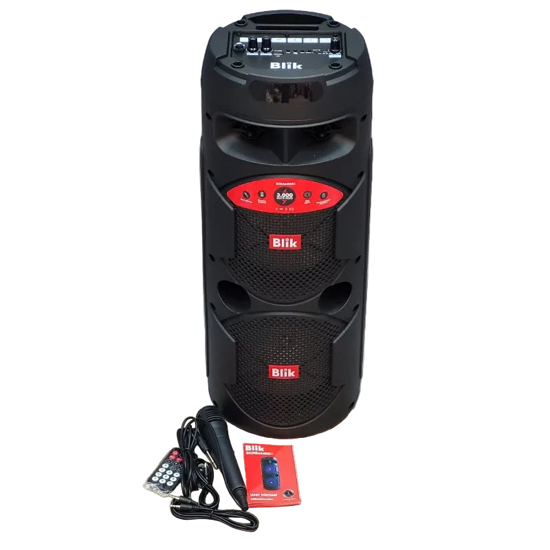 Parlante Blik Screamer3 3 Karaoke Speaker Powerbass