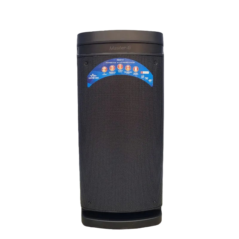 Parlante Bluetooth Karaoke Master-G Electrovibes 8" X2 16.000 Watts