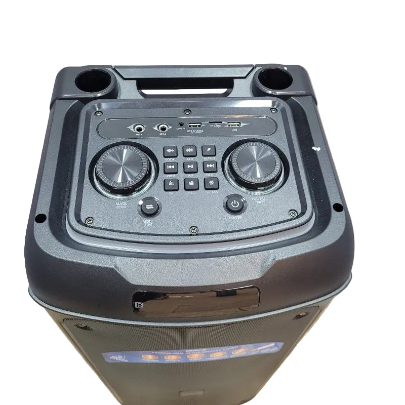 Parlante Bluetooth Karaoke Master G Atenea 8"X2 16.000 Watts