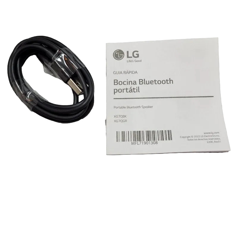 Parlante Portátil Lg Xboom Go Xg7qbk Negro