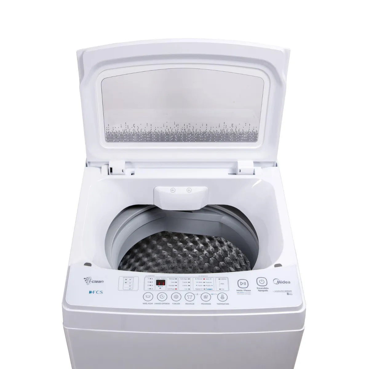 Lavadora Automática Midea MLS-090BE04N 9 kg Carga Superior, Blanco