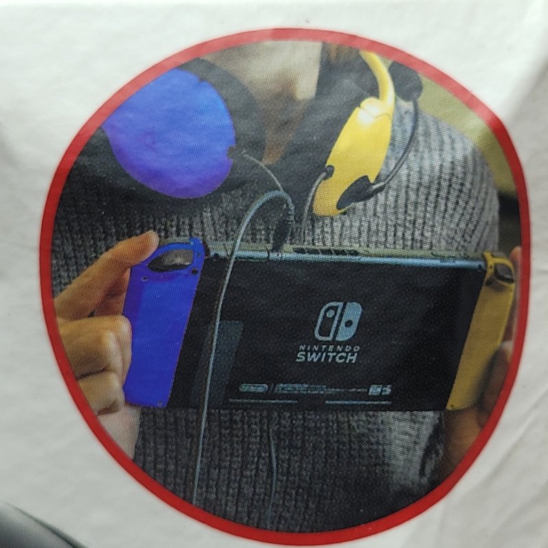 Audífonos Gamer Filaire LVL40 Stereo con Cable para Nintendo Switch - Color Amarillo con azul