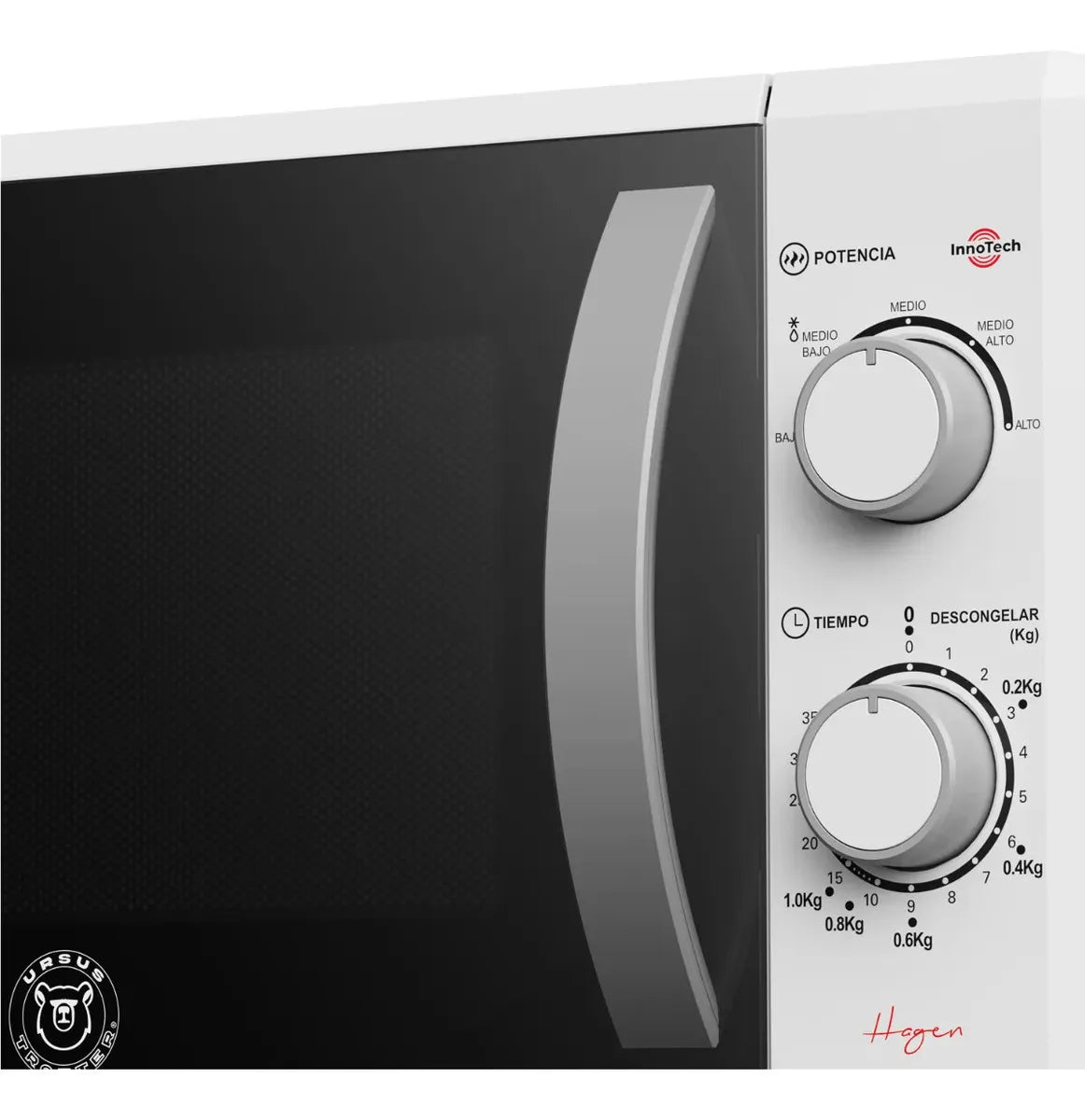 Microondas Ursus Trotter UT-HAGEN 16 Litros, Blanco