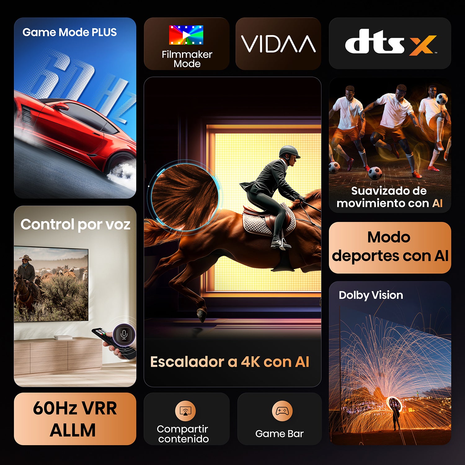 Smart TV Hisense 75A6NV, 75 Pulgadas
