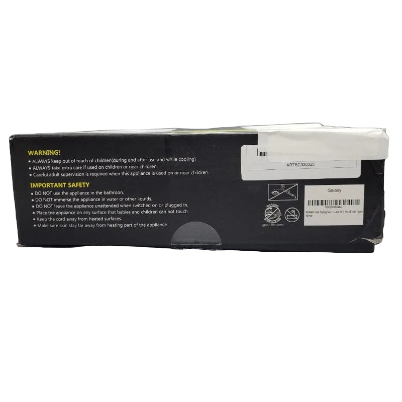 Set Secador + Alisador Parwin Pro Beauty 3 En 1 Galaxia 3 Piezas