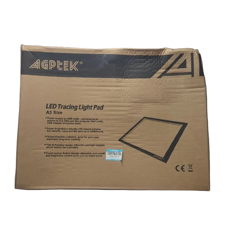 Mesa De Luz Dibujo Led Agptek A3usb Blanco A3 Size