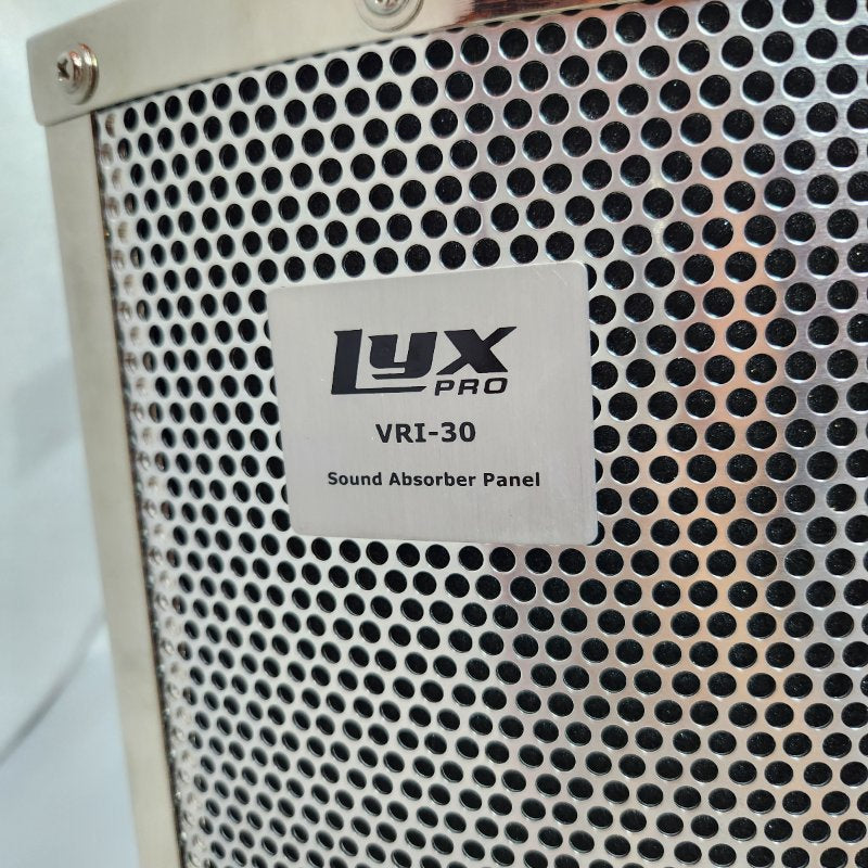 Panel Protector De Aislamiento Para Micrófono Lyxpro Vri-30 Plateado