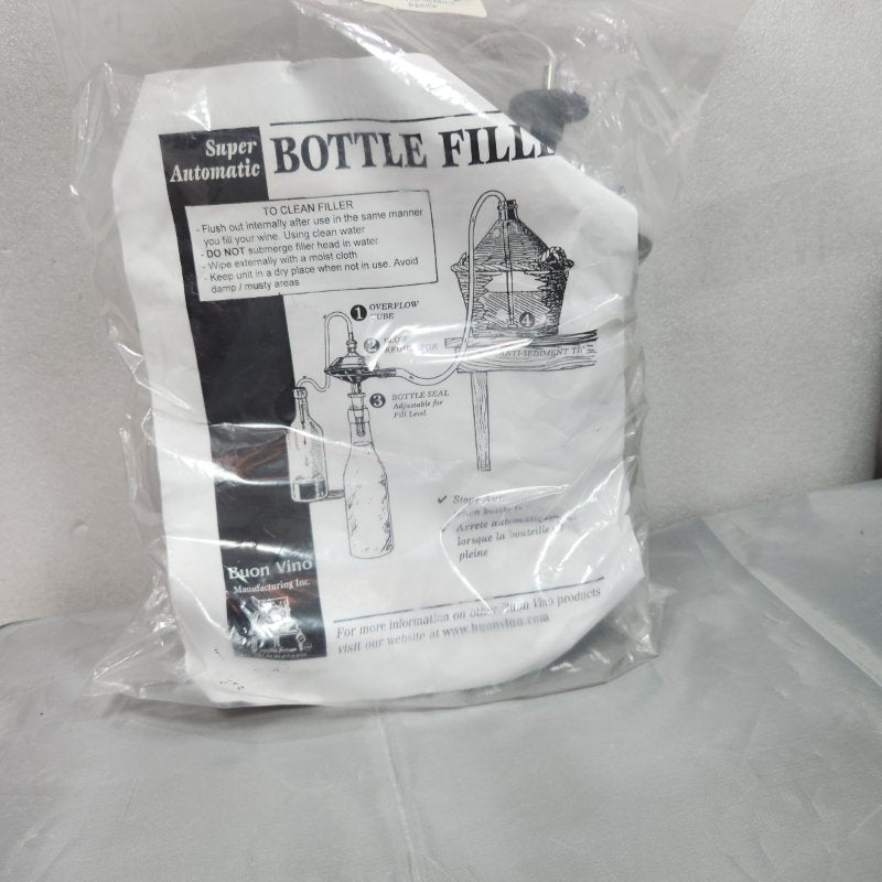 Rellenador Automático de Botellas Buon Vino - Sistema de Trasvase con Bomba para Vino, Aceite y Liquidos