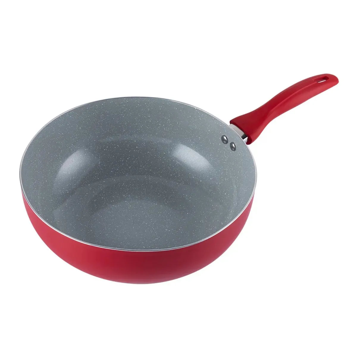 Wok Chef Aluminio Prensado Thomas TH-MWK28R 28 cm