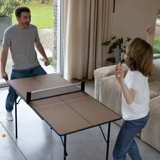 Mesa de Ping Pong Decathlon PPT 130 Café