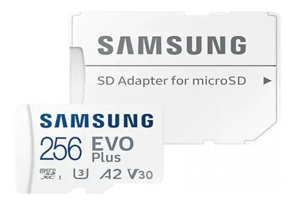 Tarjeta Micro SD Samsung EVO Plus 256GB 130MB/s U3 4K